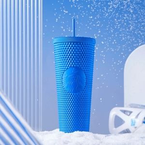 LAST ONE  NWT Starbucks 2022 Blue Klein Studded Tumbler